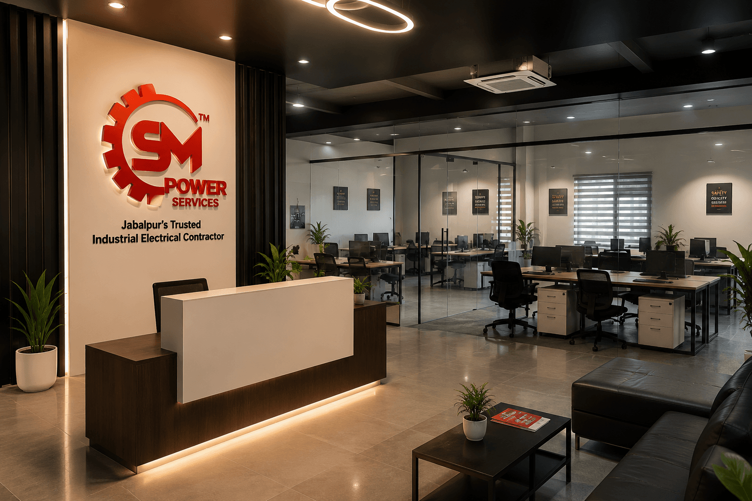SM Power Services - Industrial Electrical Engineering team at work